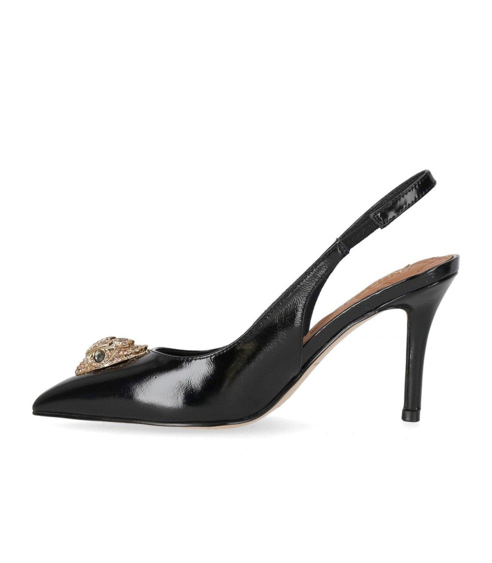 Kurt Geiger Belgravia Black Slingback Pump