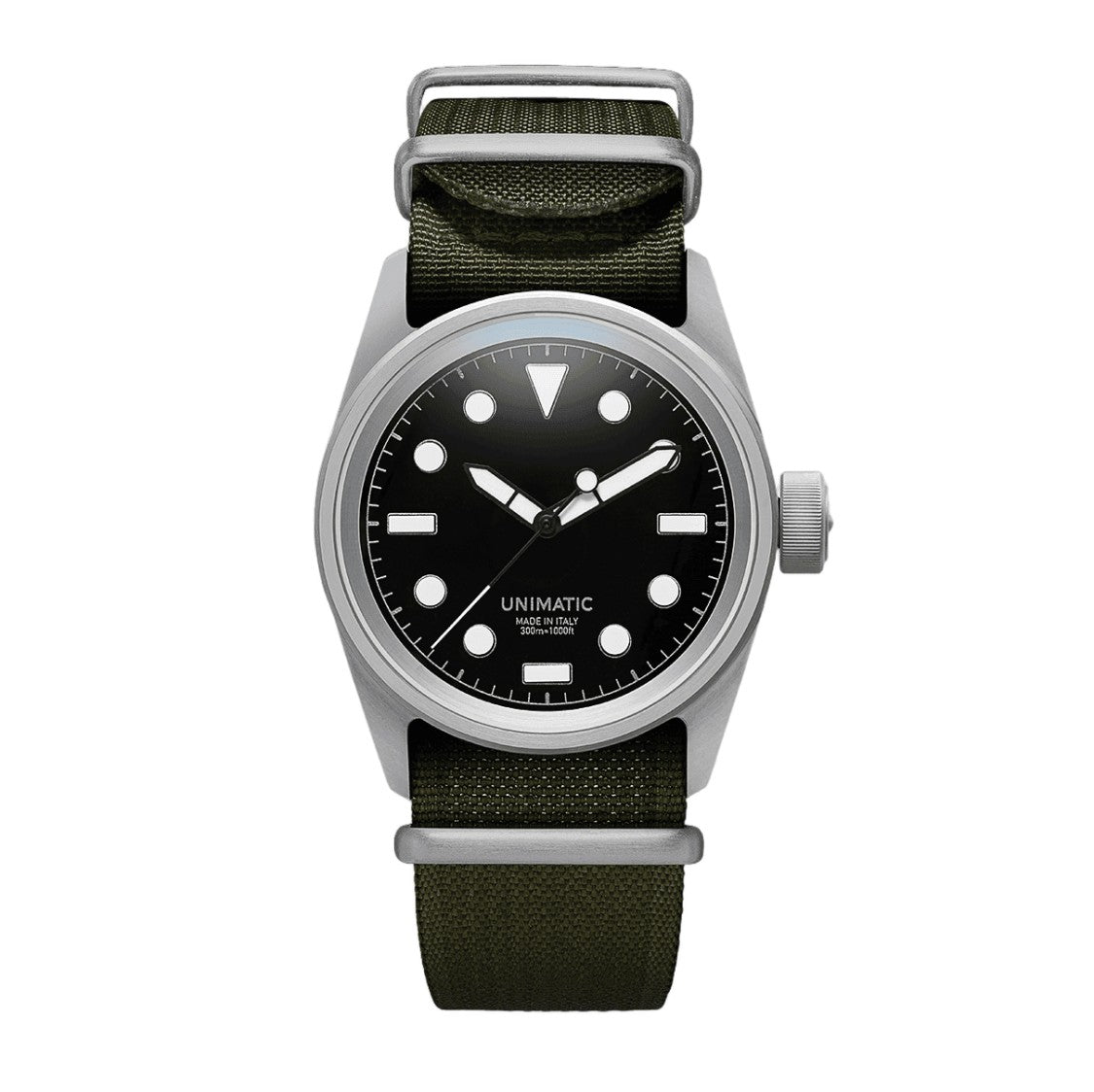 Unimatic Round Dial Wristwatch With Interchangeable Straps