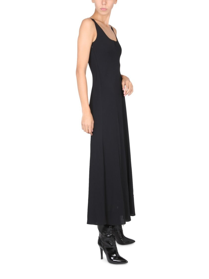 Philosophy Di Lorenzo Serafini Sleeveless Viscose Jersey Maxi Dress