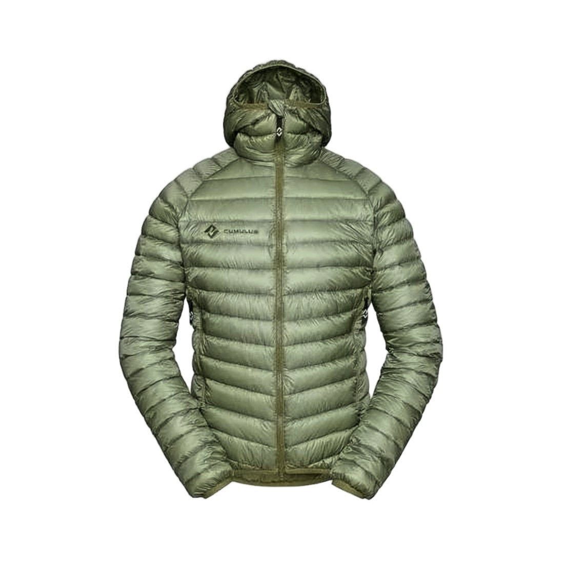 Cumulus Fitted Quilted Down Jacket With Hood