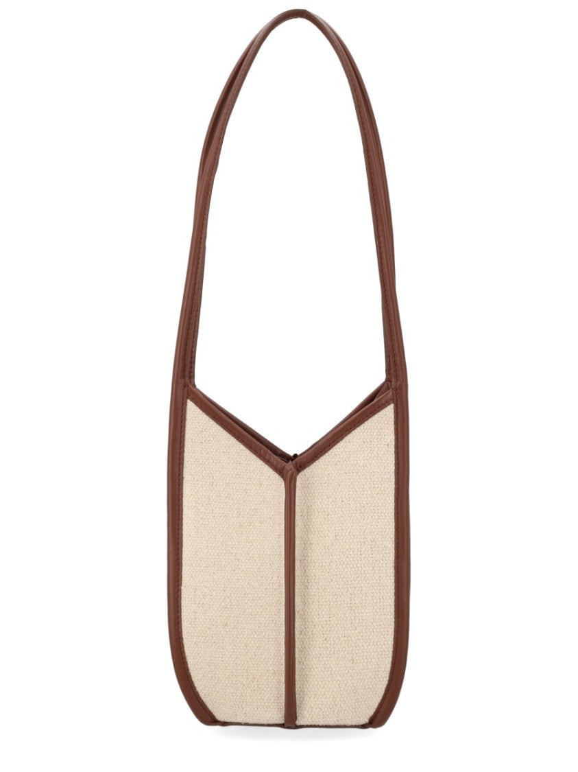 Hereu Neutrals Calella Calf Leather Bucket Bag