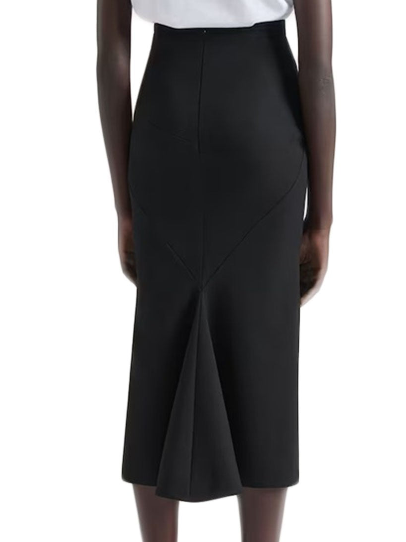 Givenchy Straight-Cut Midi Skirt With Smooth Texture