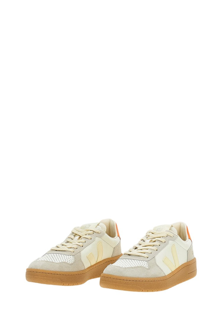 Veja White V82 Leather Sneakers