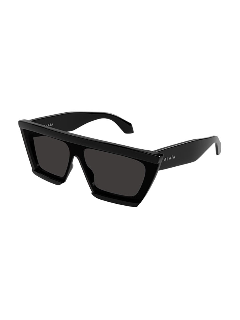 Alaïa Black Aa0104s Angular Rectangular Sunglasses