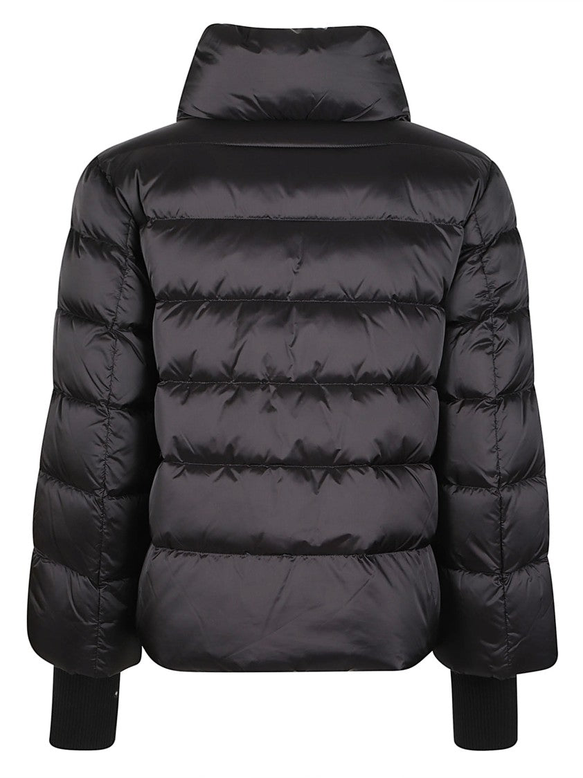 Add Short Nylon Padded High Collar Cape