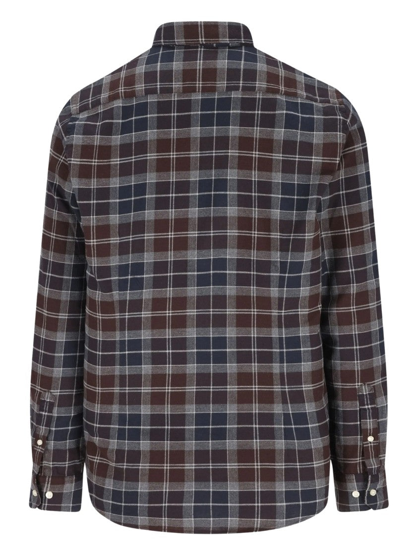 Barbour Check-Pattern Cotton Shirt