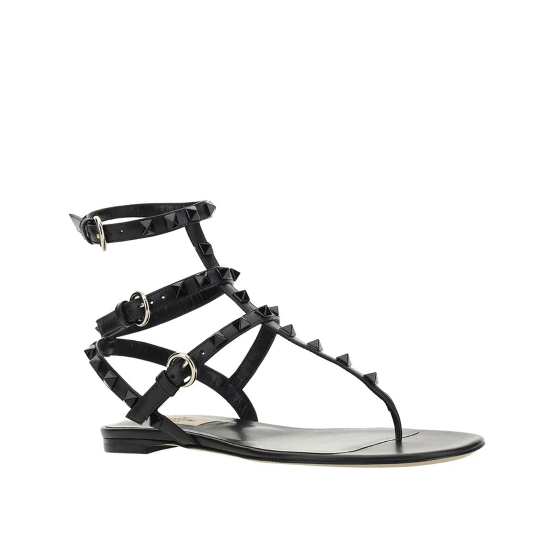 Valentino Rockstud Flip-Flop Sandlas