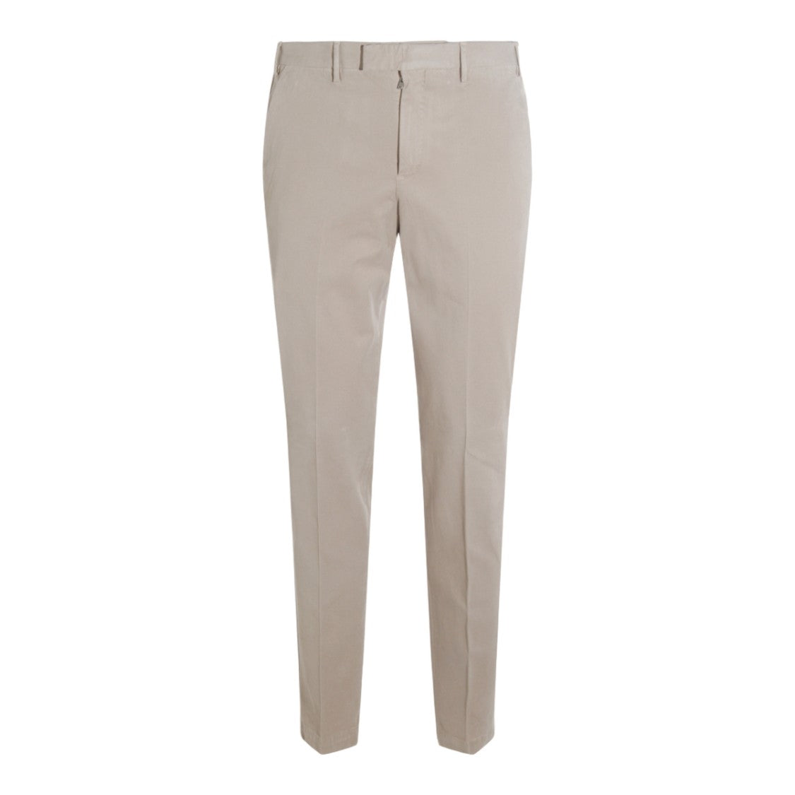 Pt Torino Slim Tailored Trousers With Clean Front