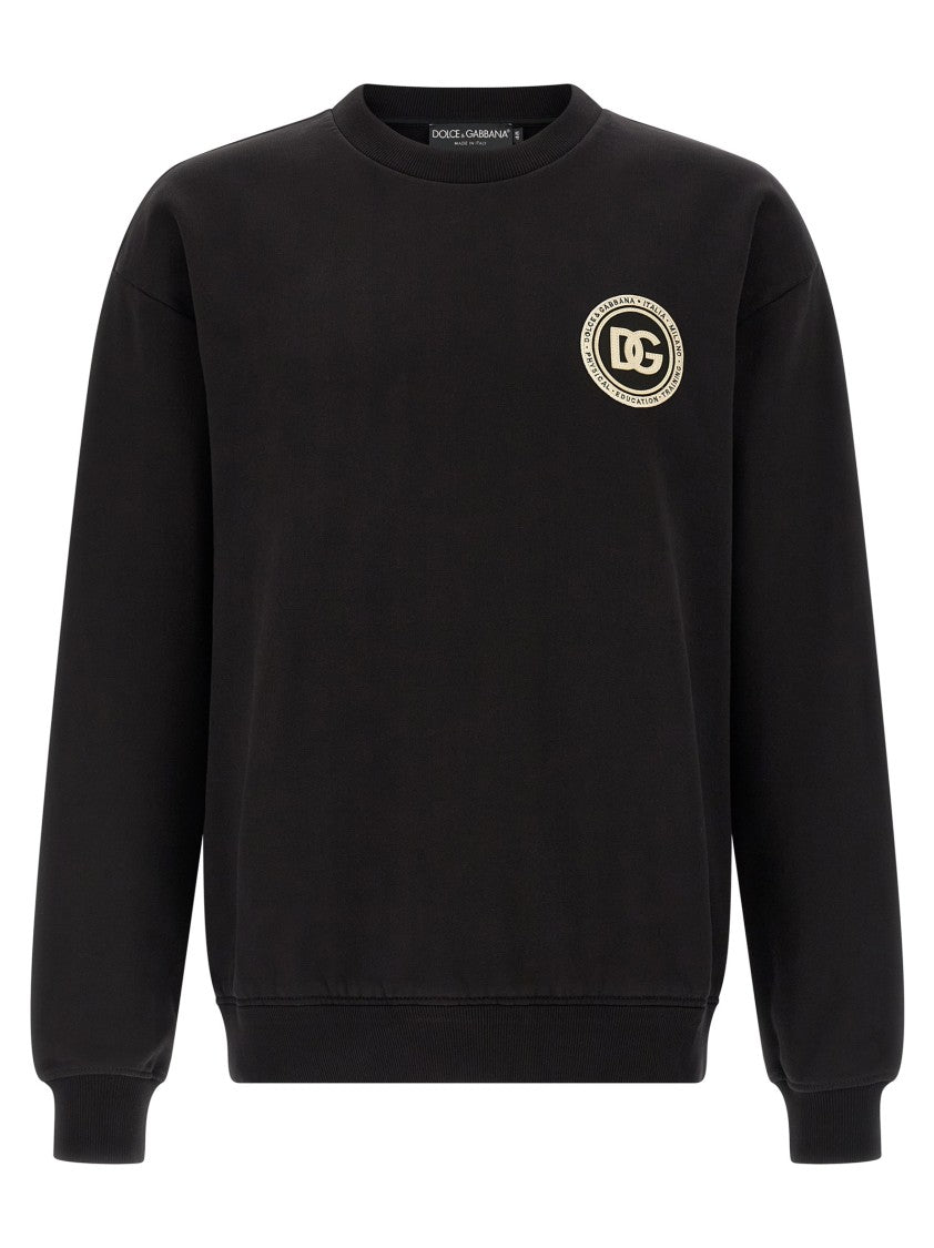 Dolce & Gabbana 'Dg' Patch Sweatshirt