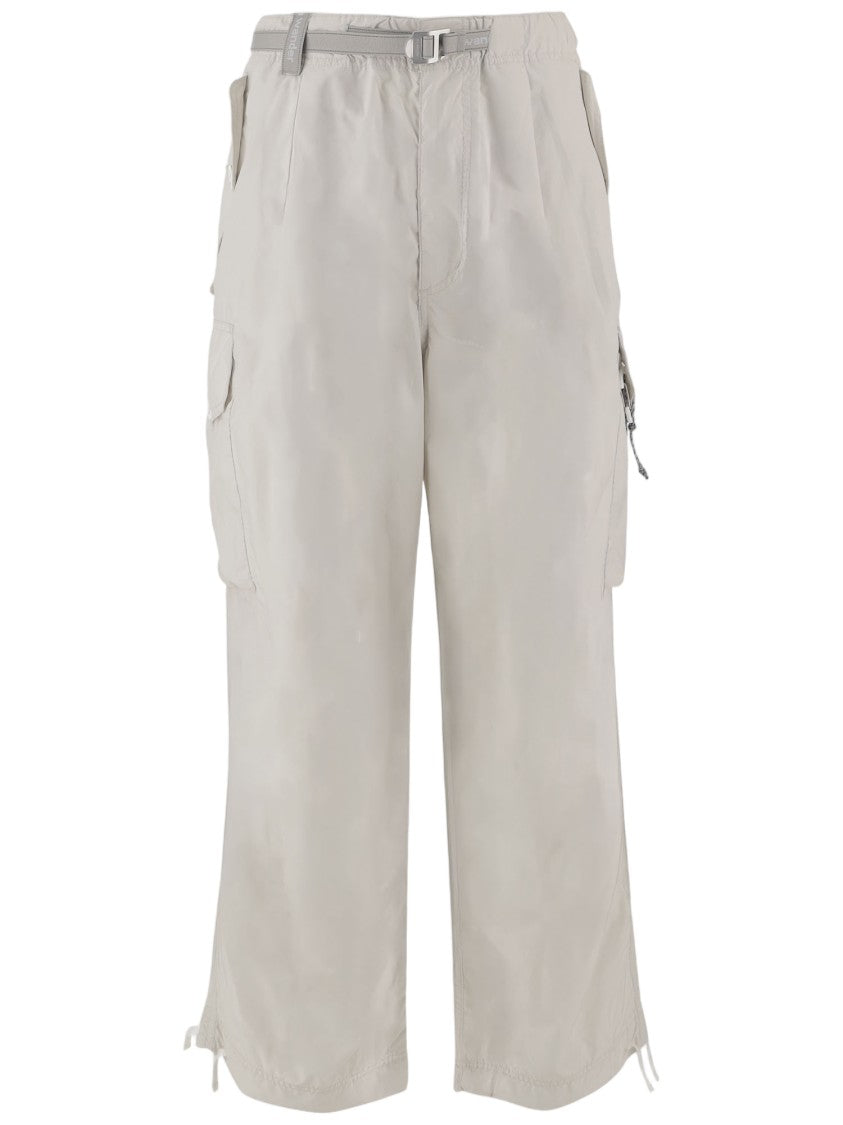 And Wander Technical Fabric Cargo Pants With Integrated Belt