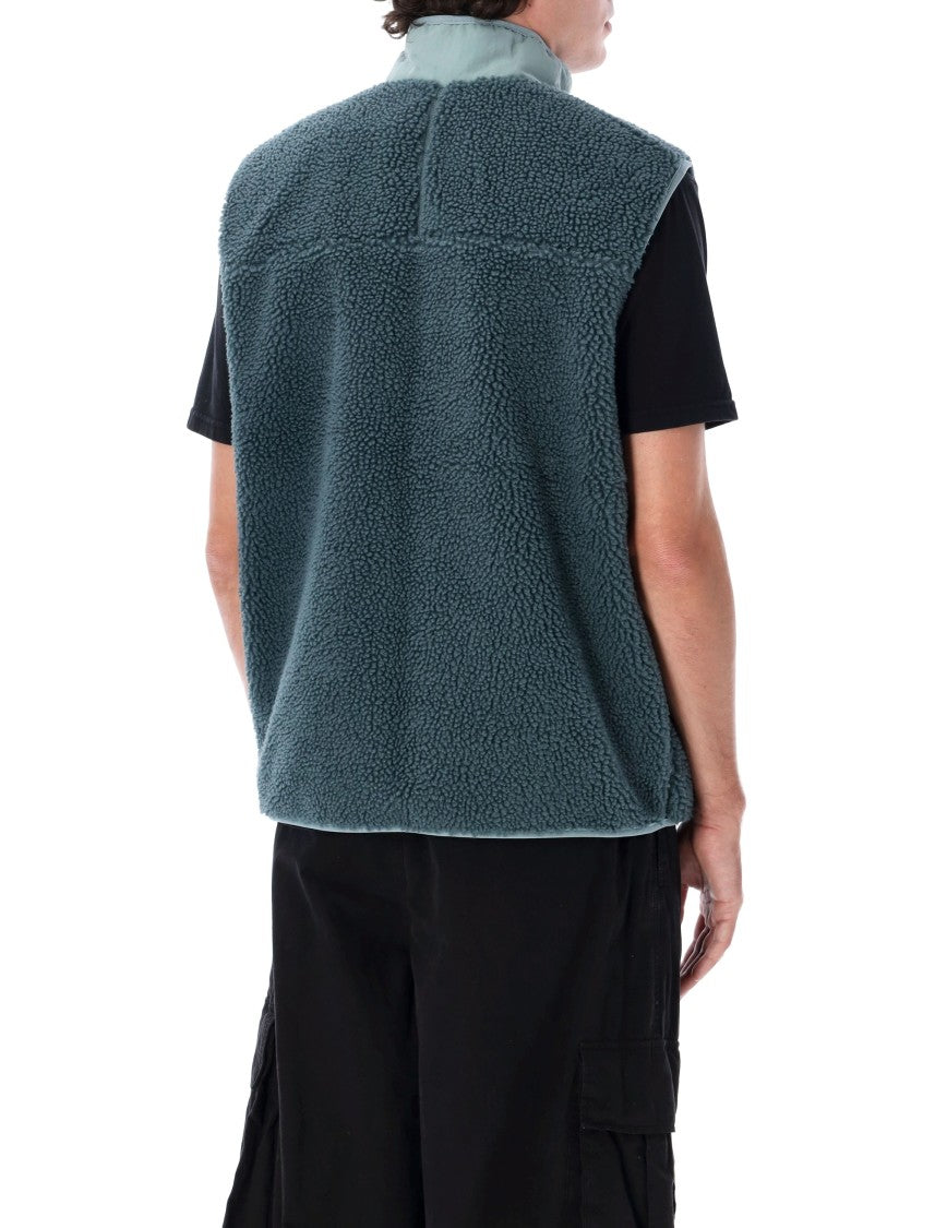 Patagonia Textured Windproof Fleece High-Collar Vest