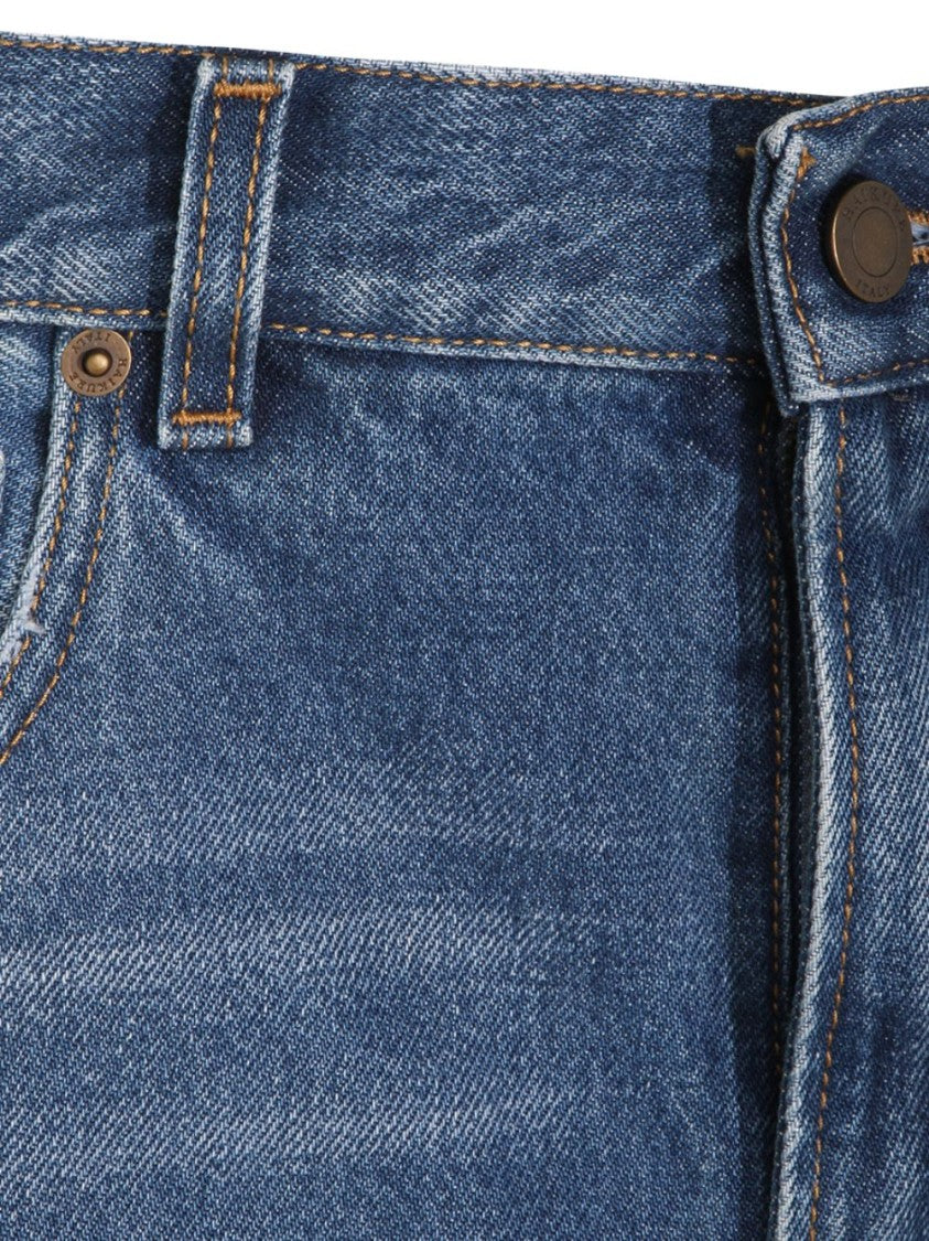 Haikure Blue Five Pockets Denim Jeans