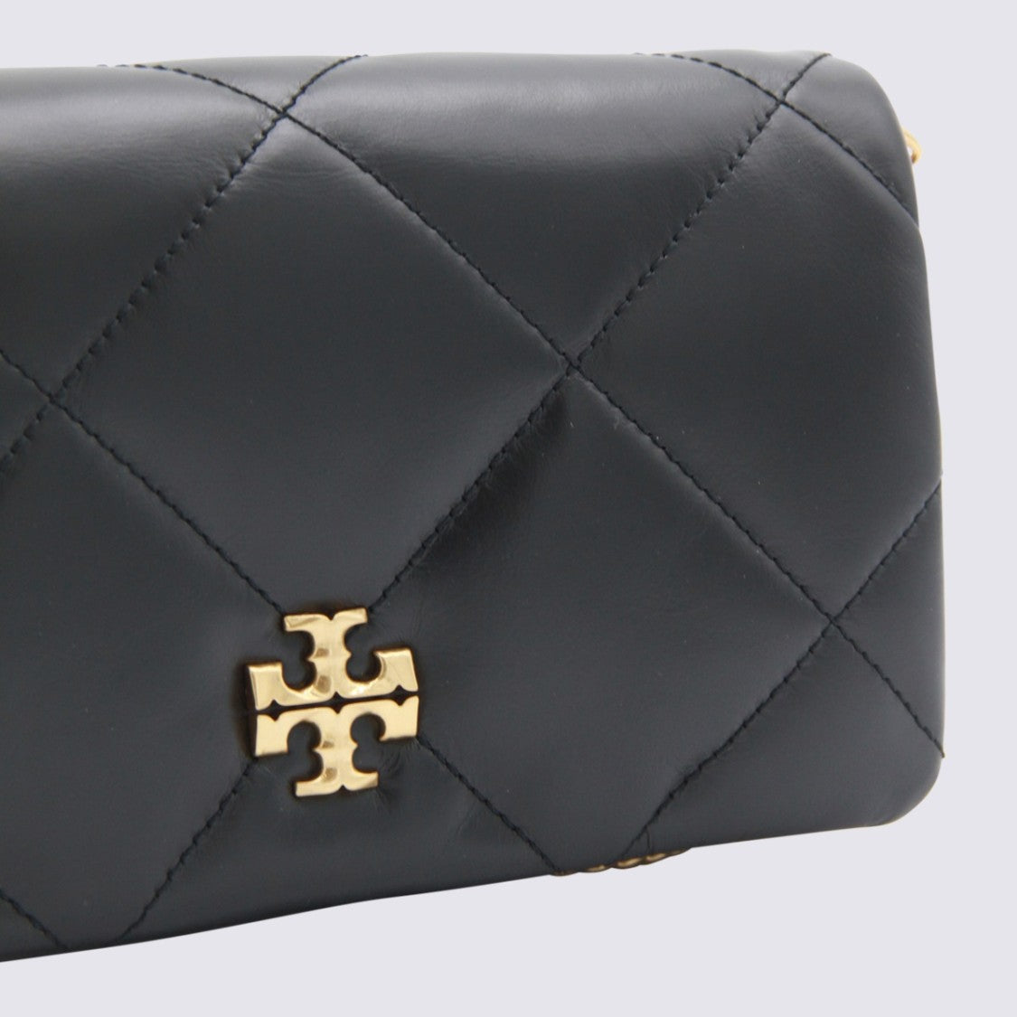 Tory Burch Black Leather Kira Crossbody Bag
