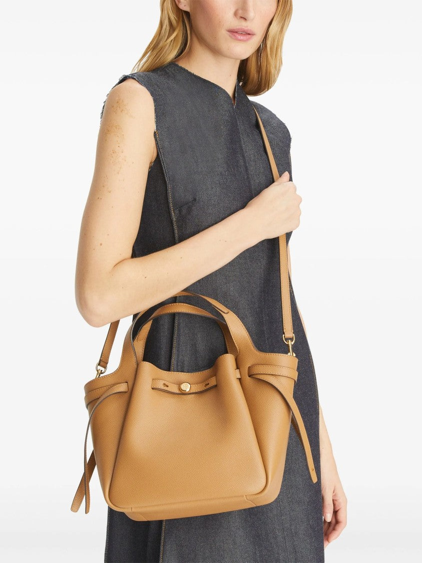 Tory Burch Brown Romy Small Leather Tote