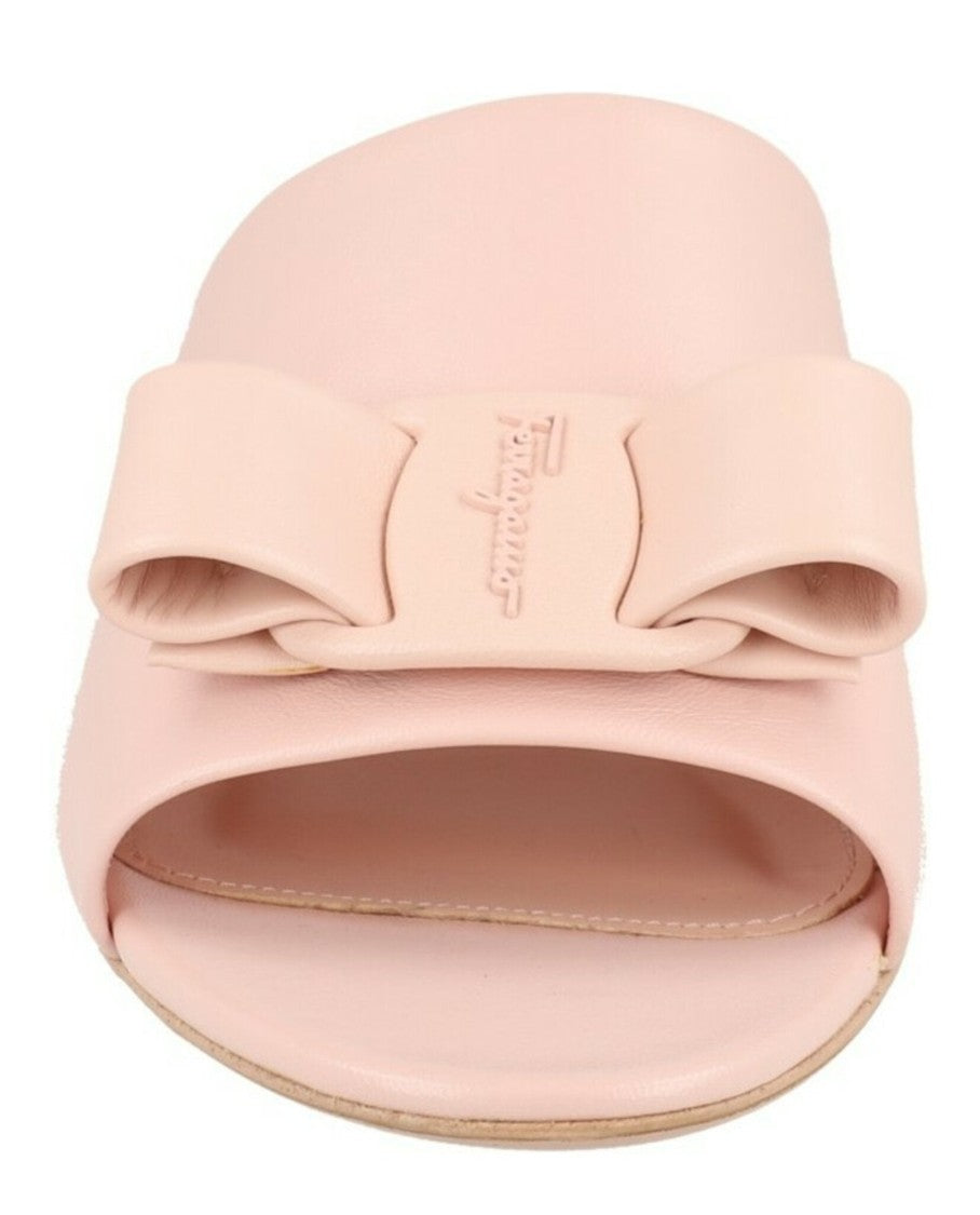 Ferragamo Valery Leather Mules