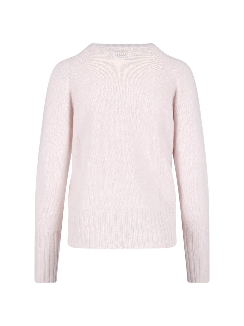 Drumohr Merino Wool Sweater With Ribbed Cuffs And Hem
