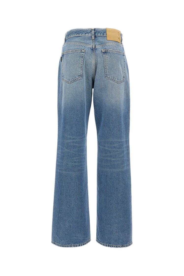 Haikure Blue Korea Nordic Denim Jeans