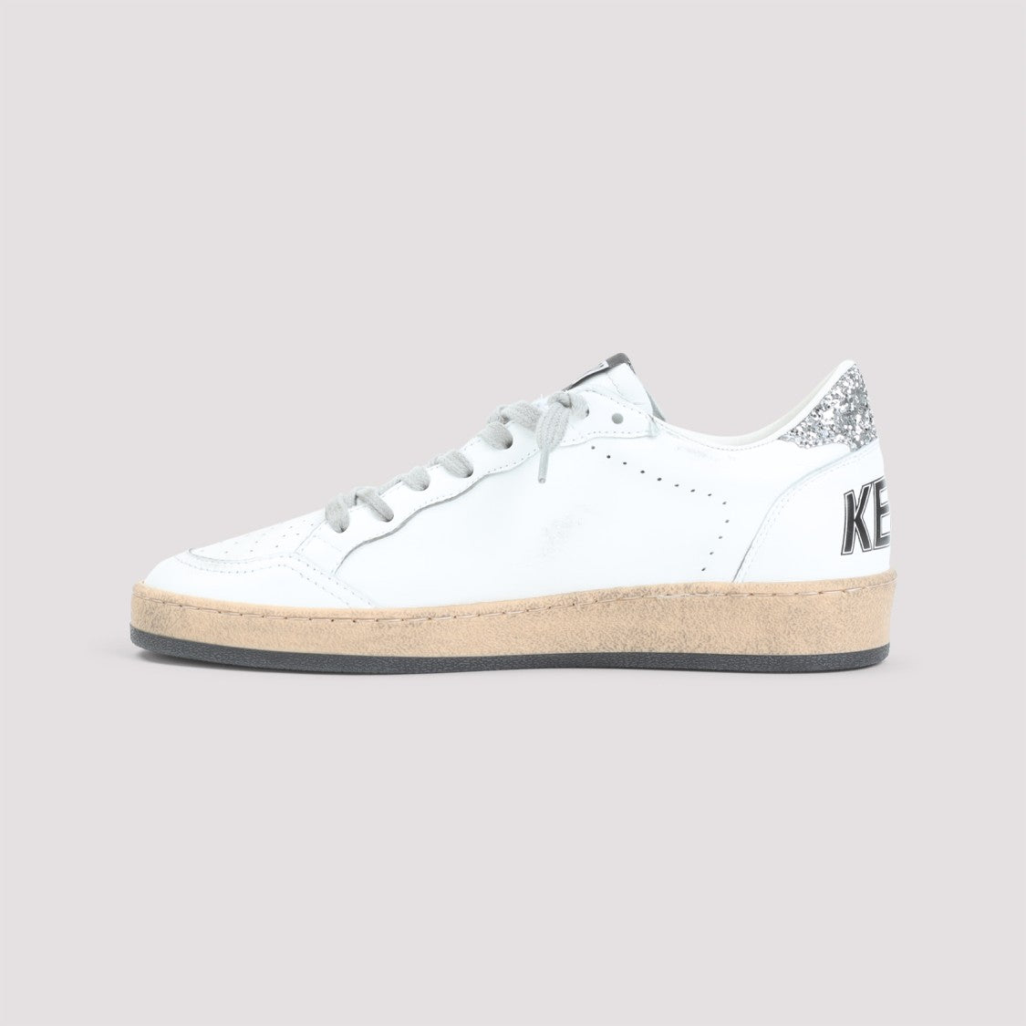 Golden Goose White Leather Sneakers