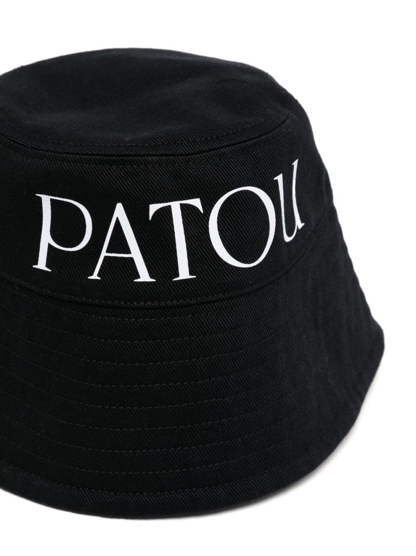 Patou Black Bucket Hat