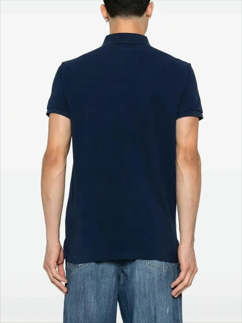 Polo Ralph Lauren Classic Deep Navy Polo Shirt With Embroidered Logo