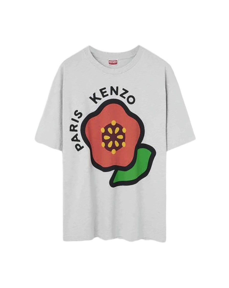 Kenzo Short-Sleeve Light Grey T-Shirt