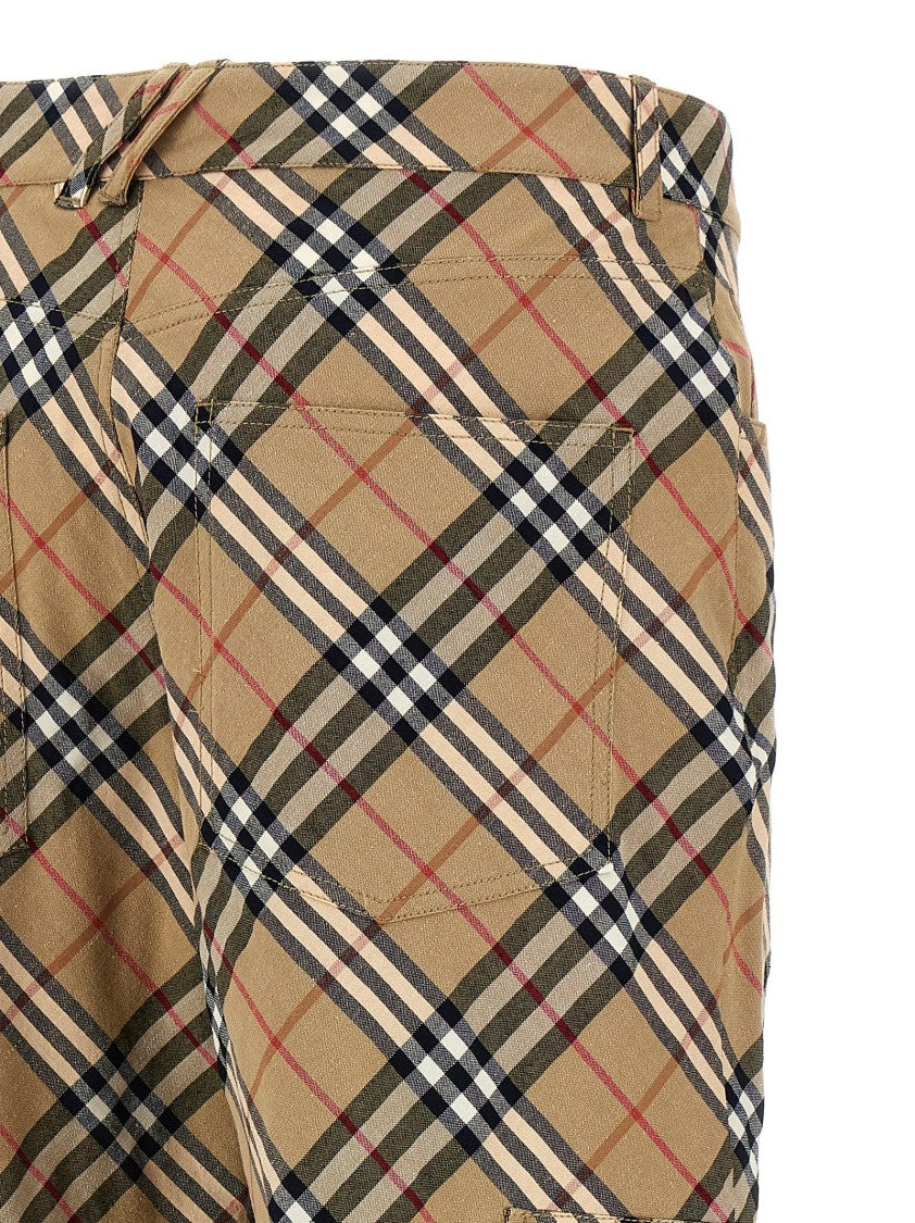 Burberry Burberry Check Stretch Linen
