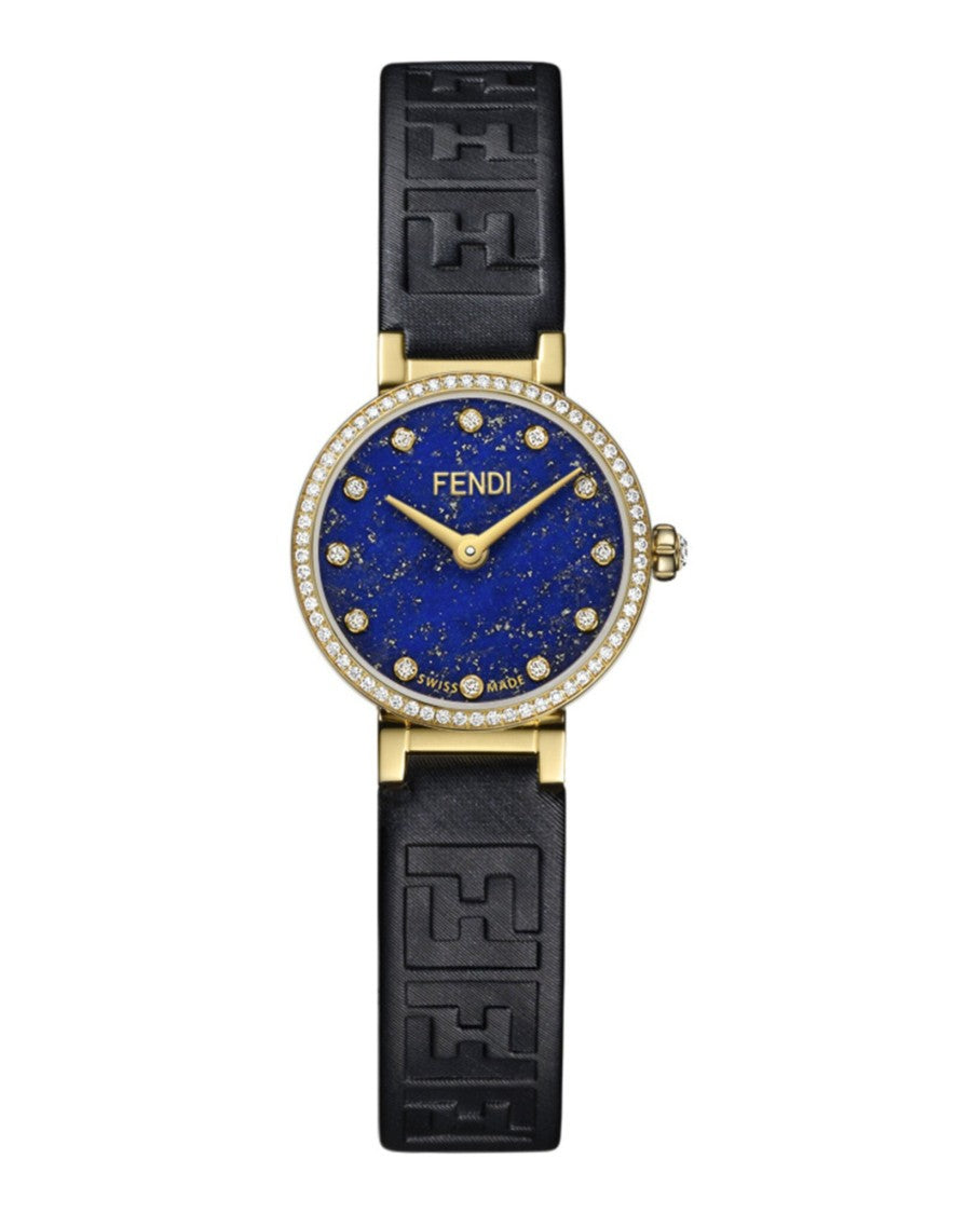 Fendi 19Mm Yellow Gold Fendi Diamond Watch