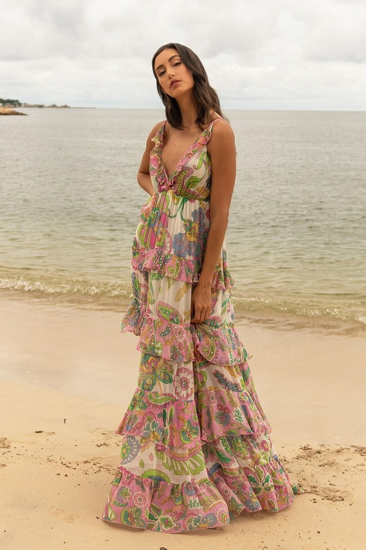 Miss June Ingrid Long Dress