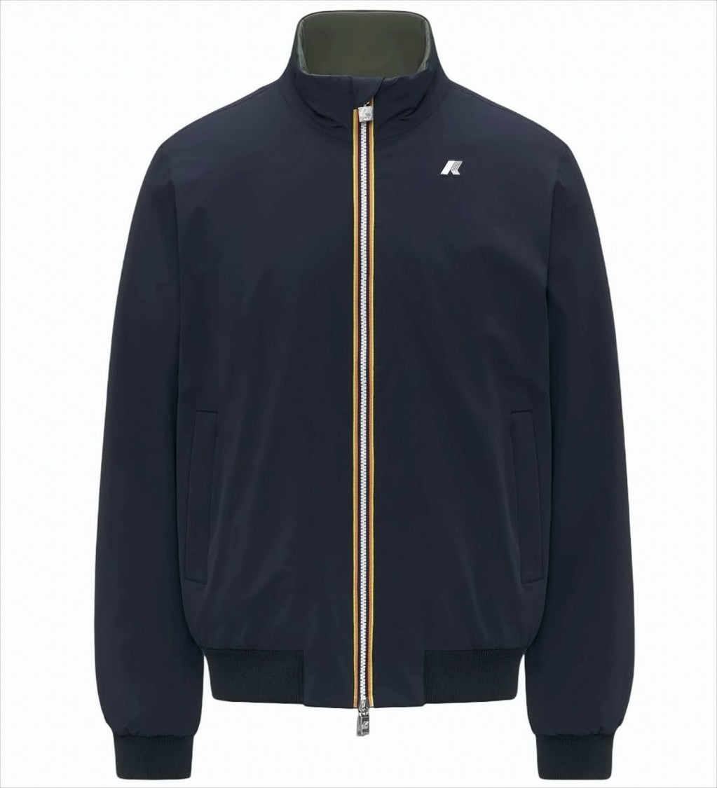 K-Way Reversible Waterproof Stretch Jacket With Wool Padding