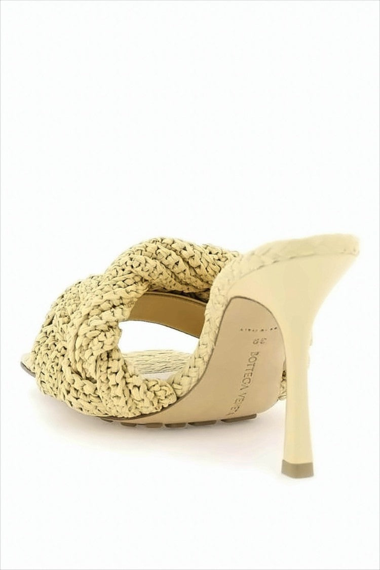 Bottega Veneta Woven Braided Mule With Square Toe