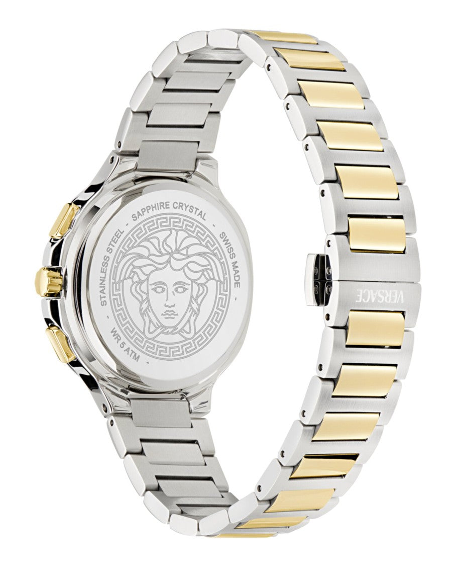 Versace V-Chrono Square Bracelet Watch