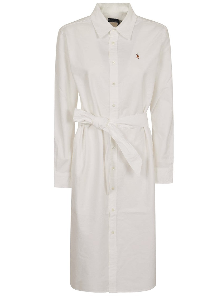 Polo Ralph Lauren Classic Button-Down Midi Dress