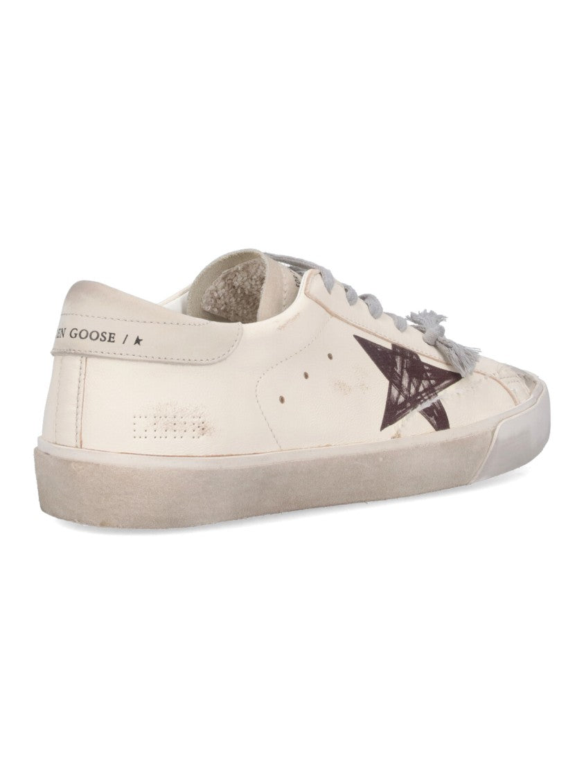 Golden Goose "Super-Star" Sneakers - White