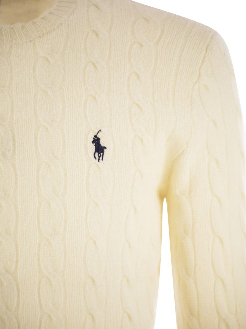Polo Ralph Lauren Wool And Cashmere Cable-Knit Sweater