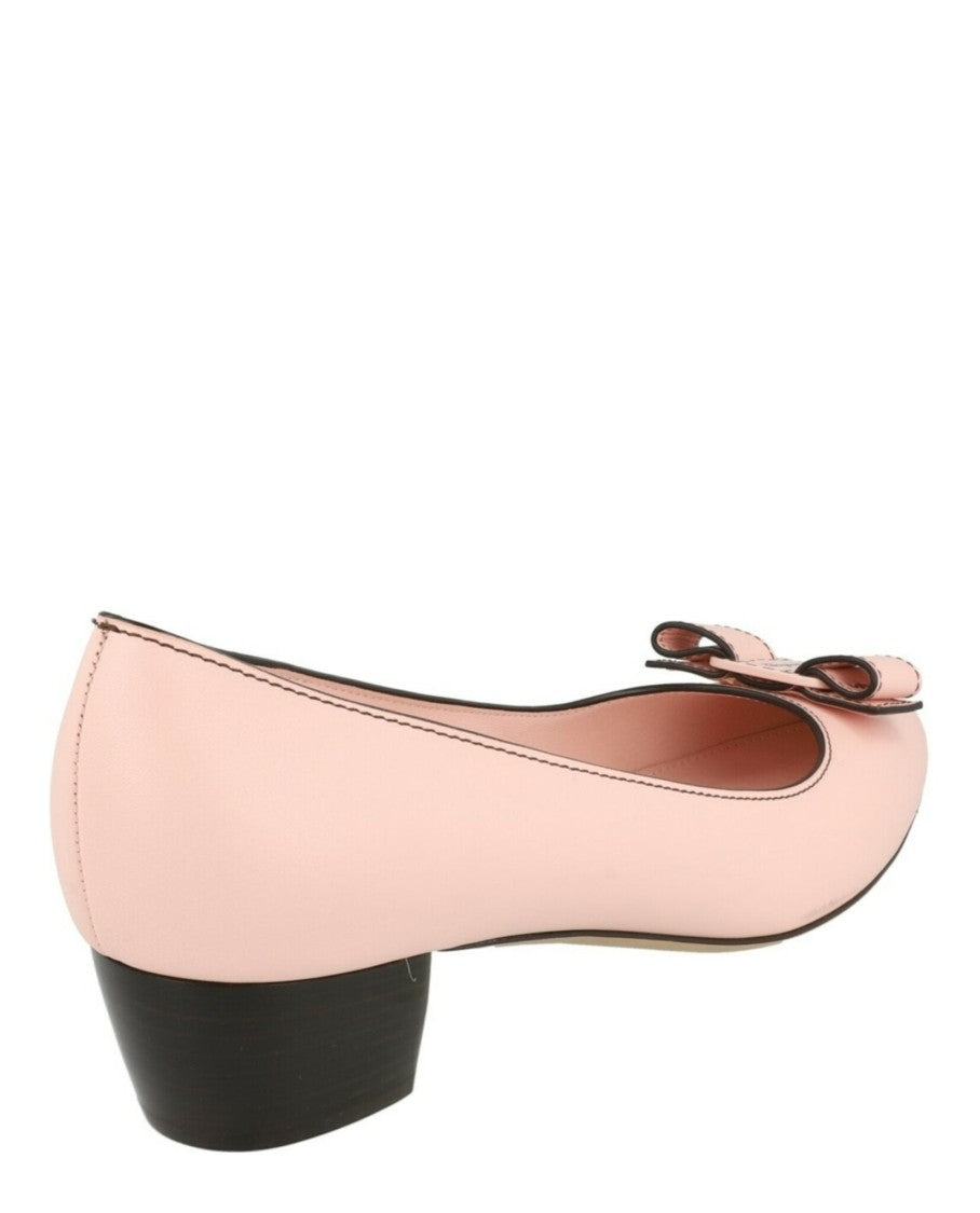 Ferragamo Vara Stitch Pumps  - Narrow Width