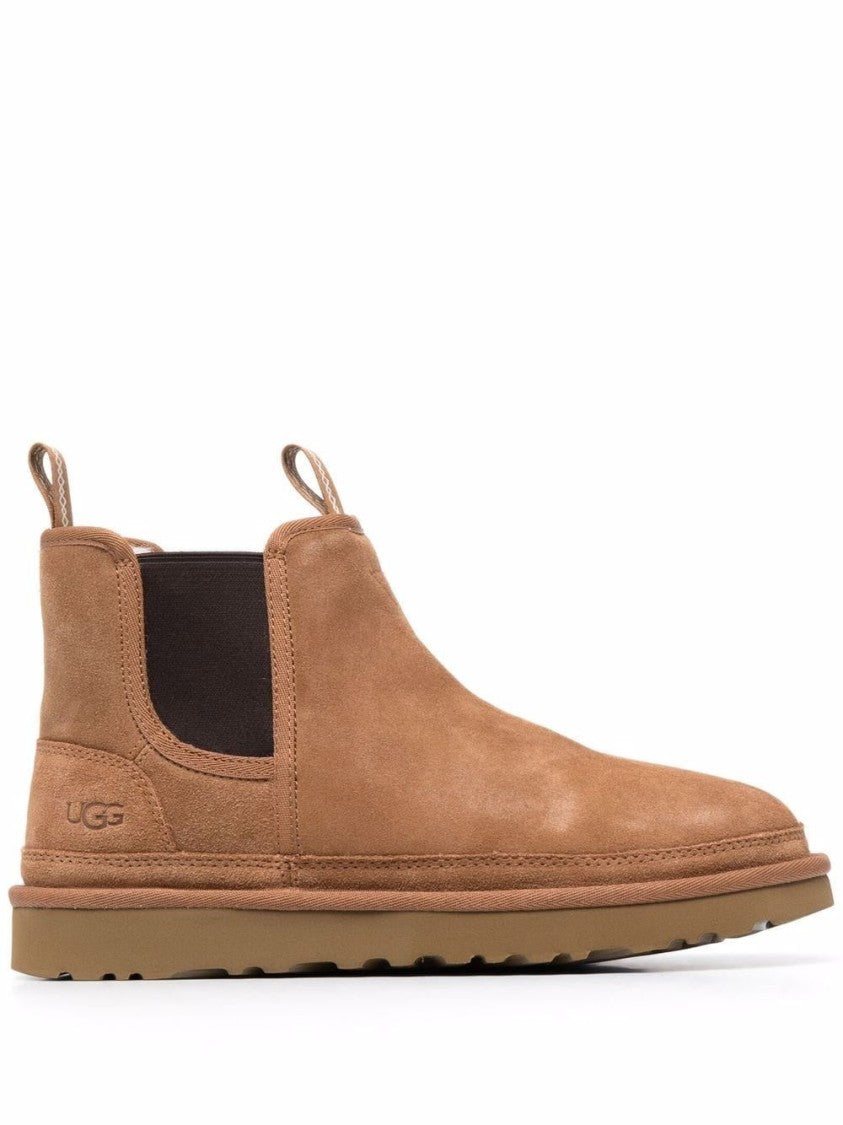 Ugg Brown Neumel Suede Chelsea Ankle Boots