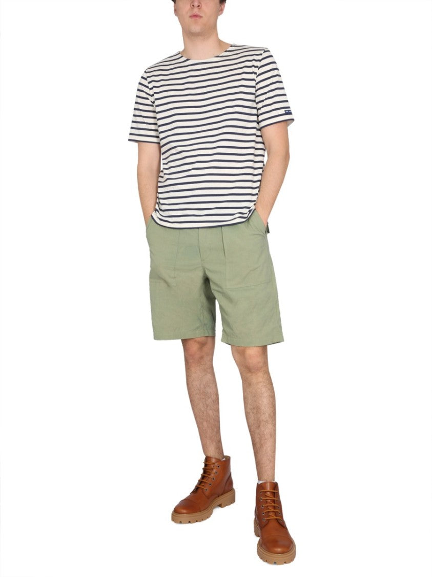 Engineered Garments Button Closure Bermuda Shorts