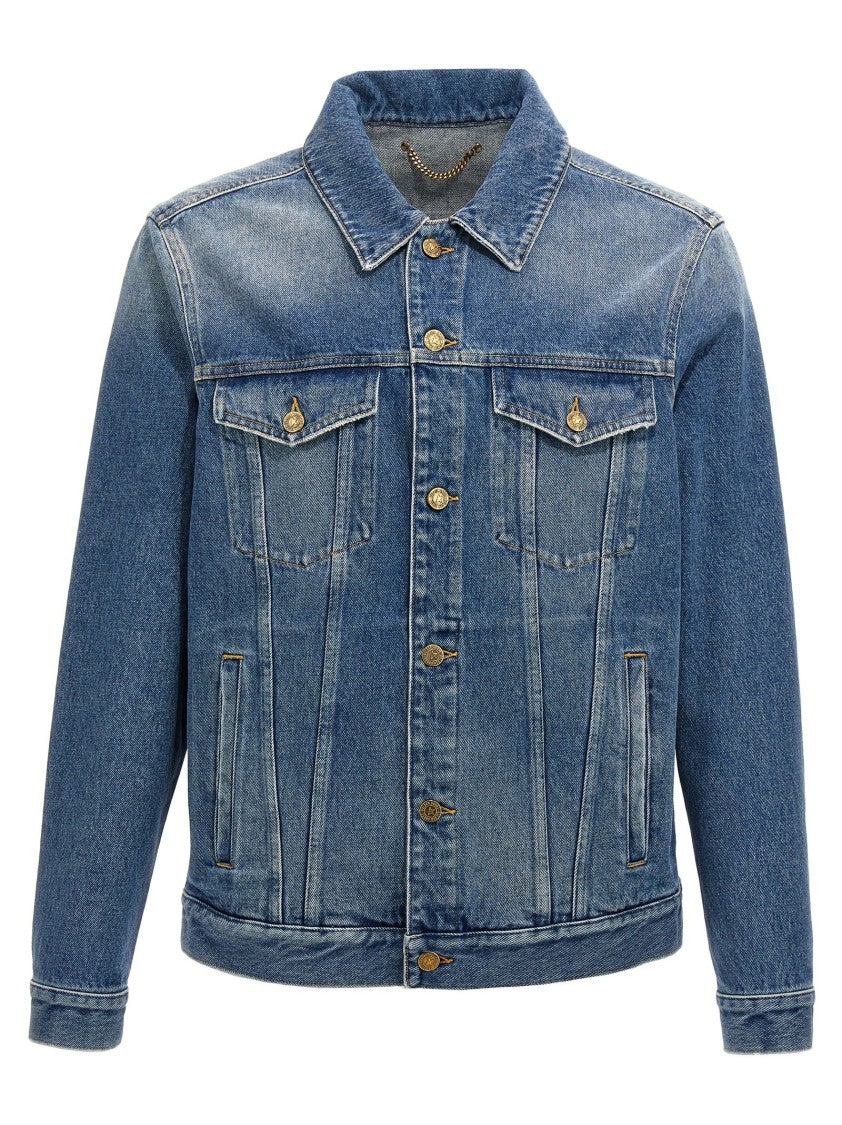 Golden Goose Logo Patch Denim Jacket