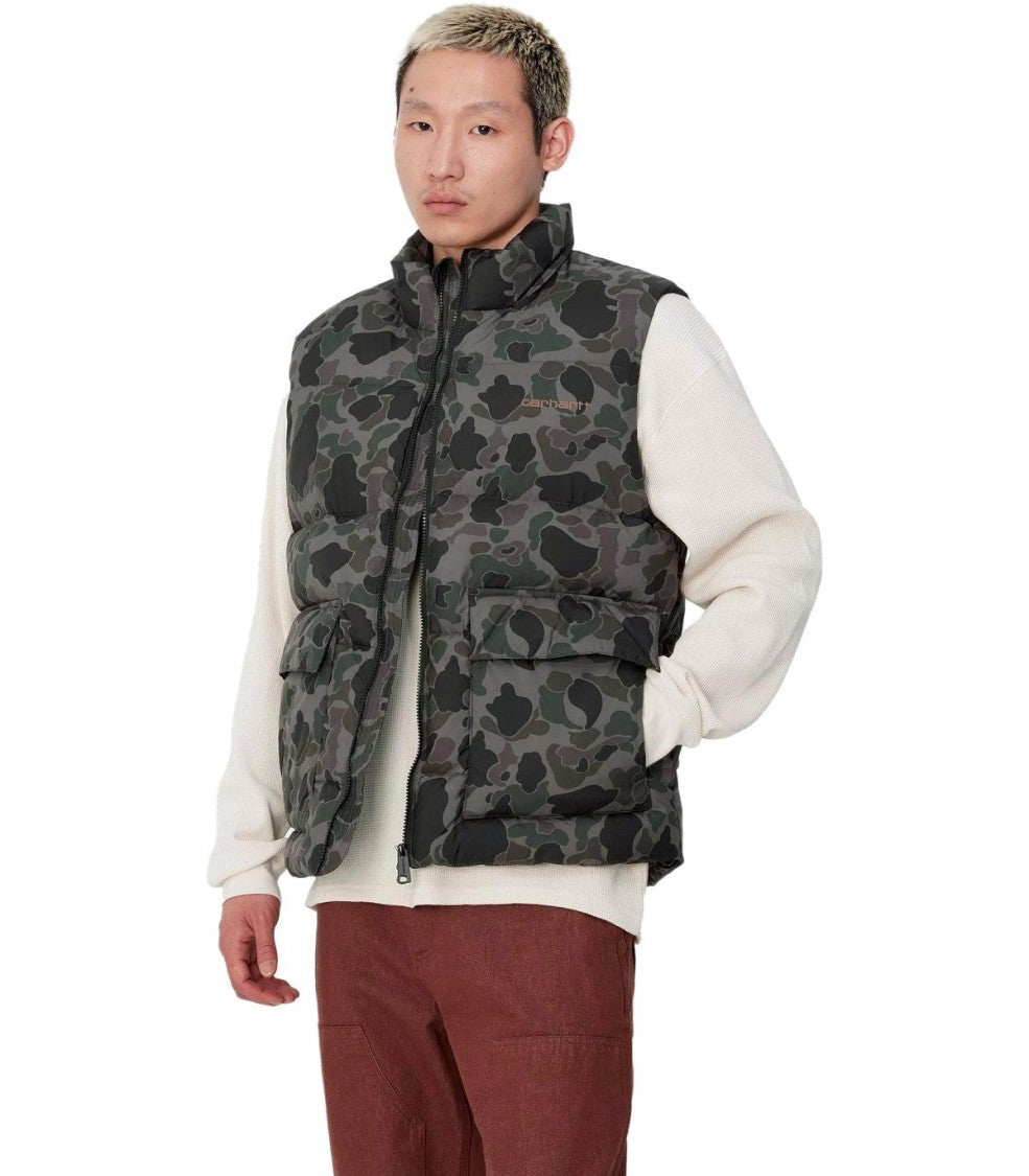Carhartt Wip Springfield Camo Duck Grey Vest