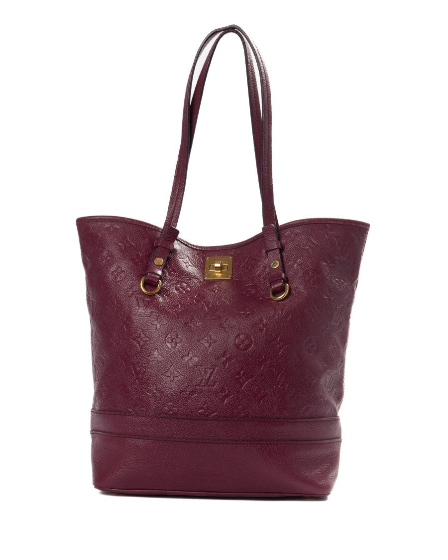 Louis Vuitton Citadine Pm Empreinte In Plum