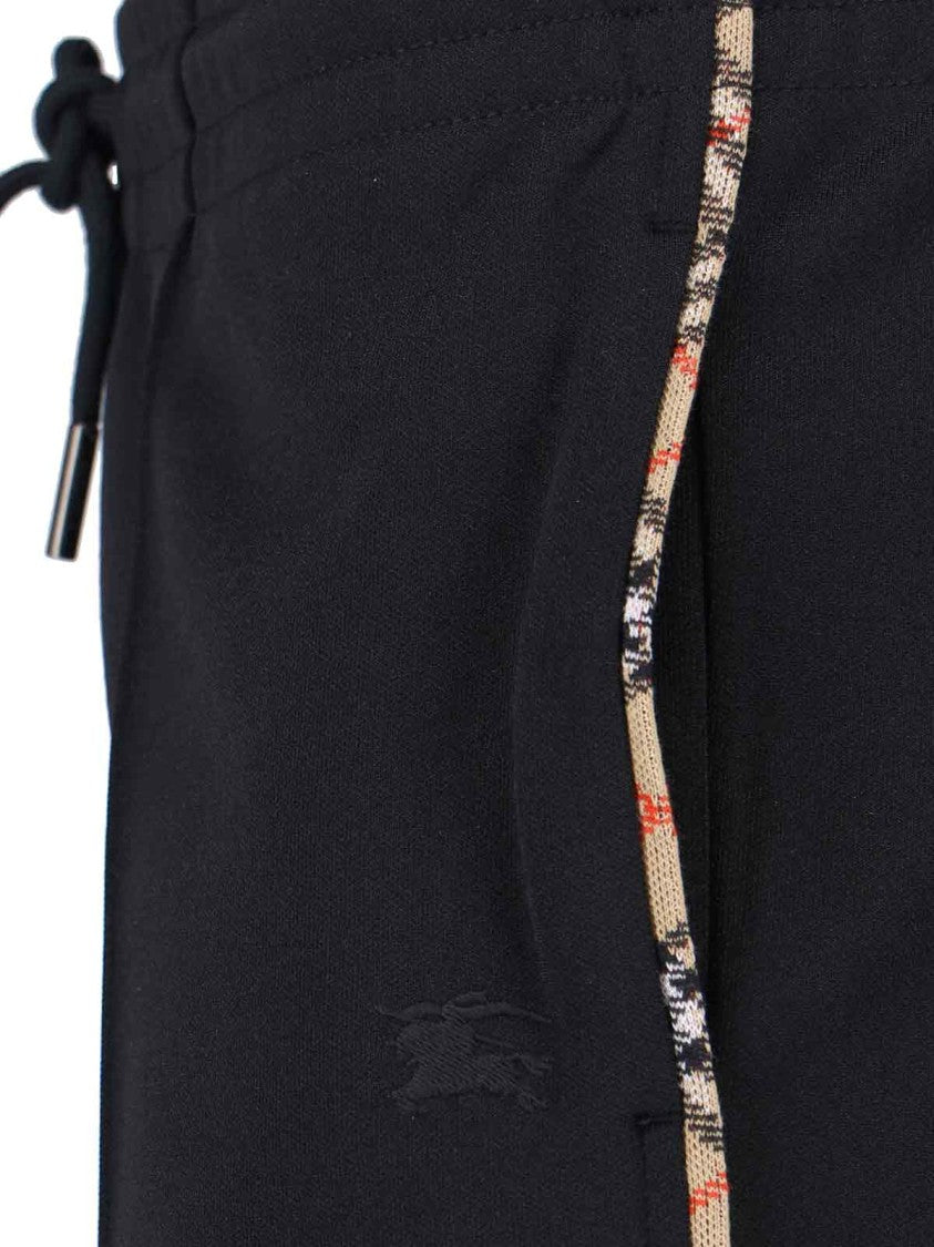 Burberry Flared Trousers With Drawstring Waistband