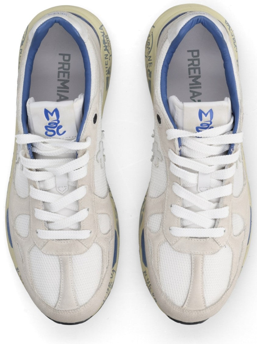Premiata Mase 25 Mesh Suede Sneakers