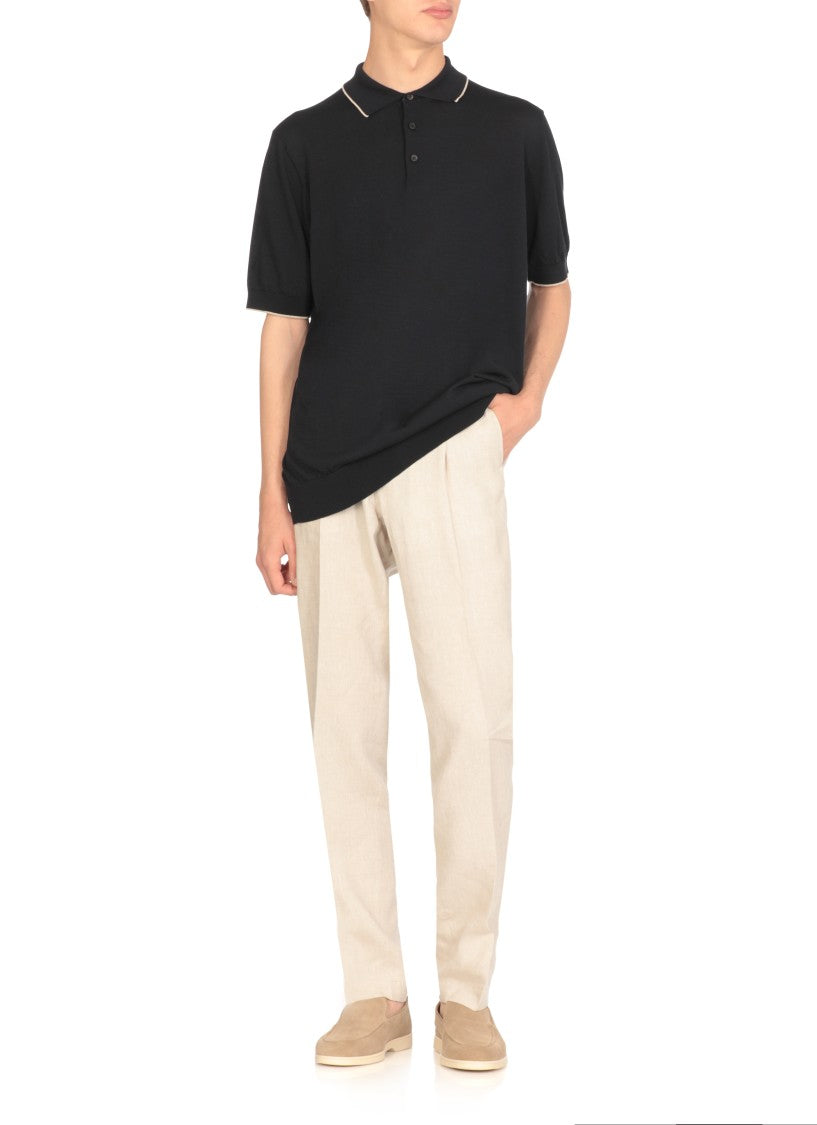 Peserico Cotton Polo Shirt