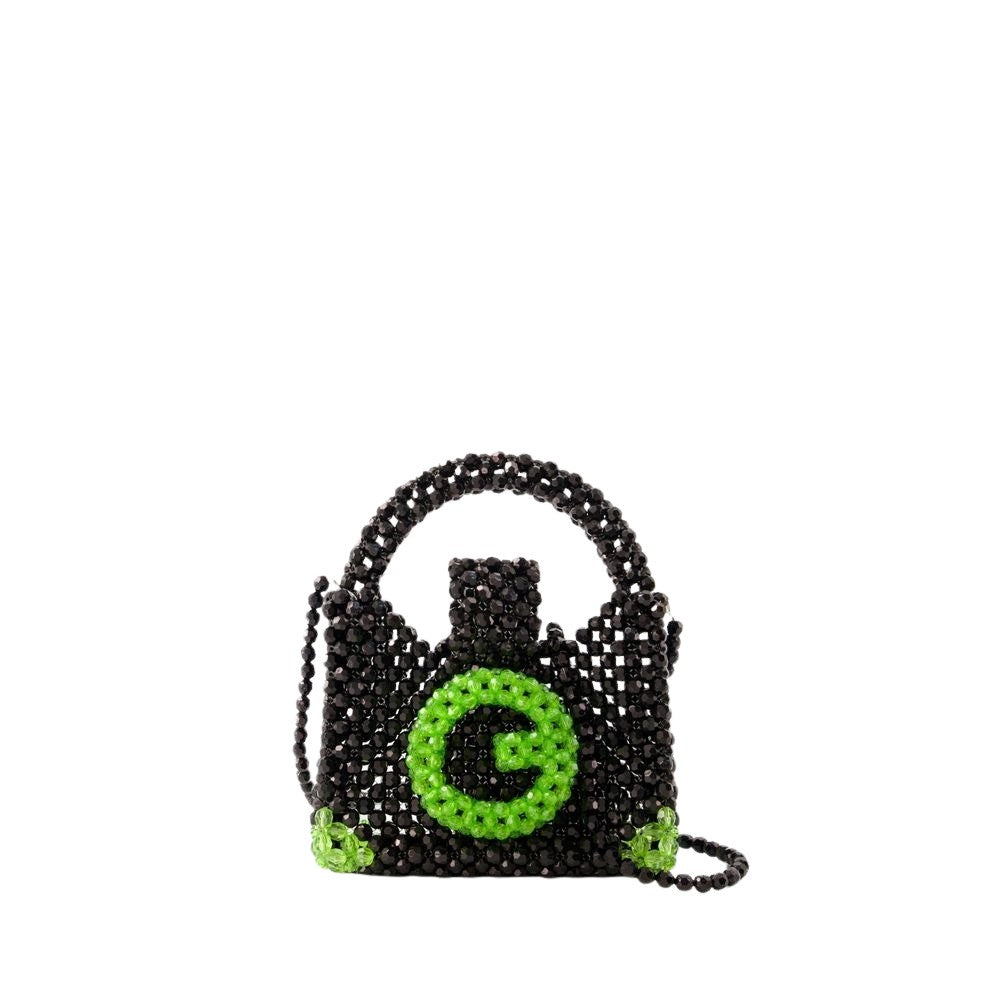 Germanier Beaded Bag - Beads - Black