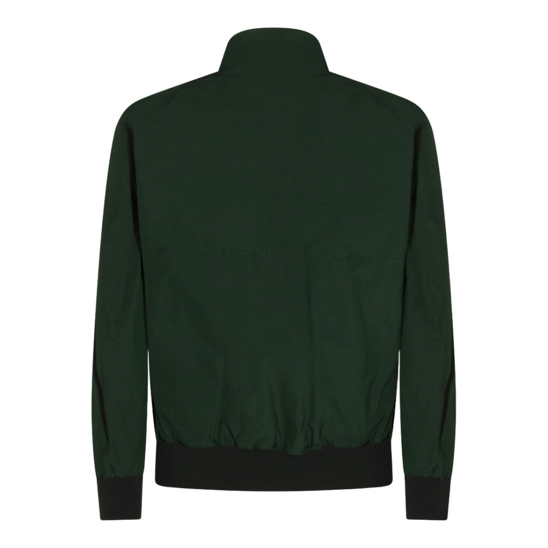 Baracuta Deep Green Jacket With High Collar