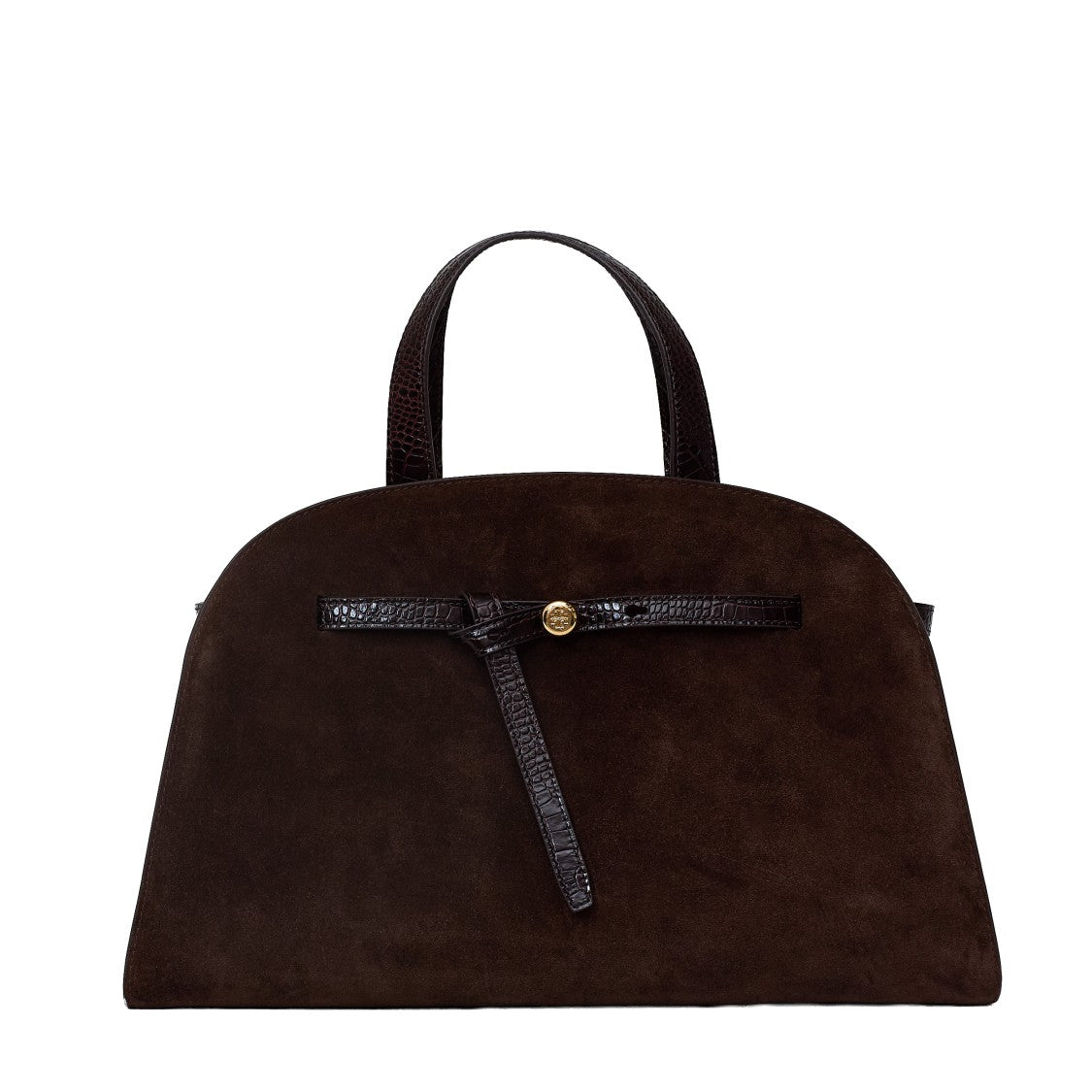 Tory Burch Romy Suede Bauletto Bag