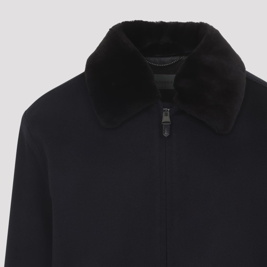 Canali Coach Navy Blue Cashmere Jacket