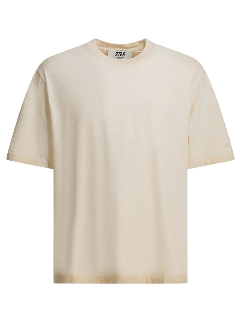 Golden Goose Relaxed Fit Vintage-Treated Cotton T-Shirt