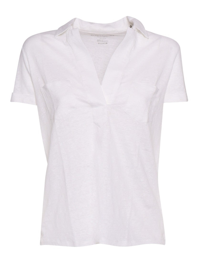 Filatures Du Lion Relaxed Short-Sleeve Polo