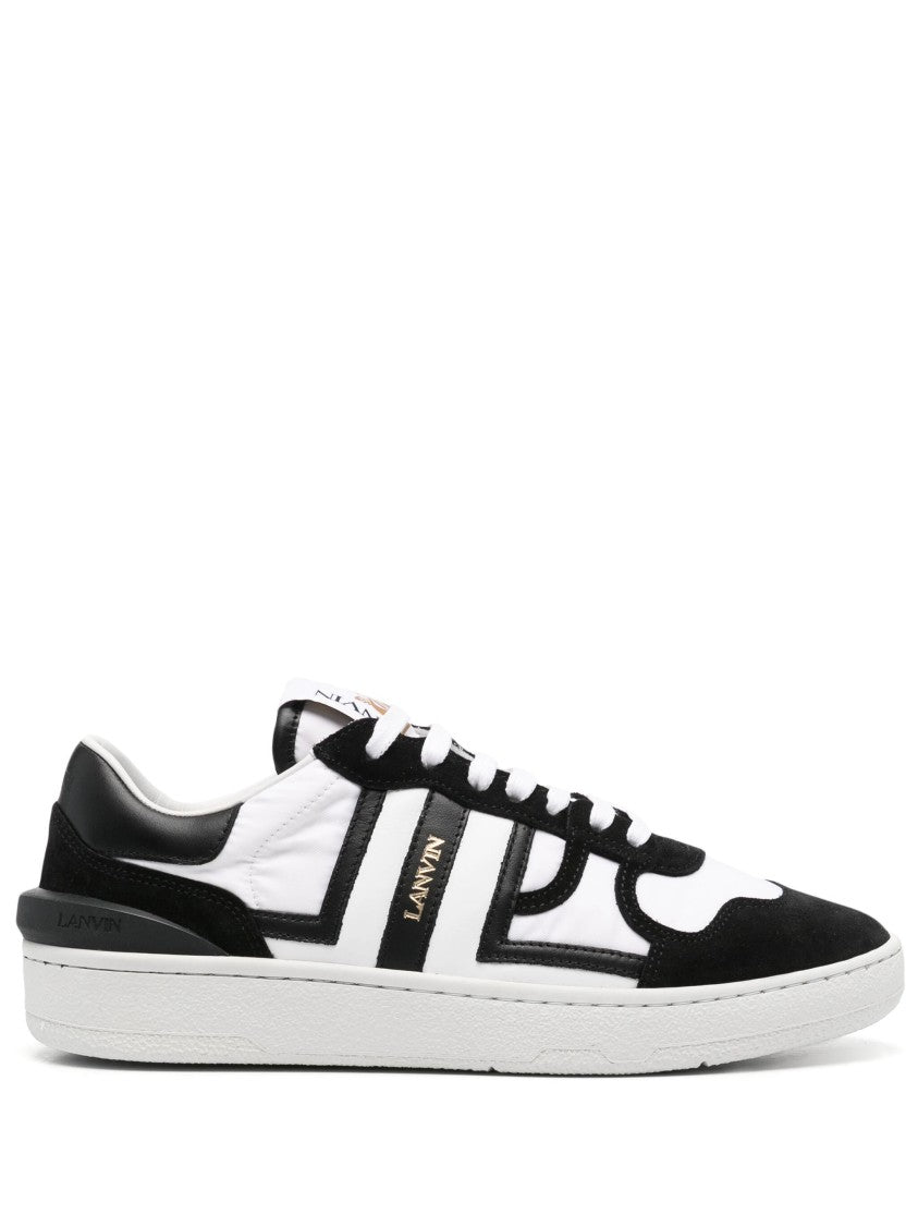 Lanvin White Clay Sneakers White Leather Sneakers